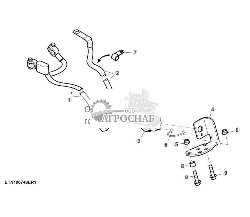 Комплект отсоединения батареи 